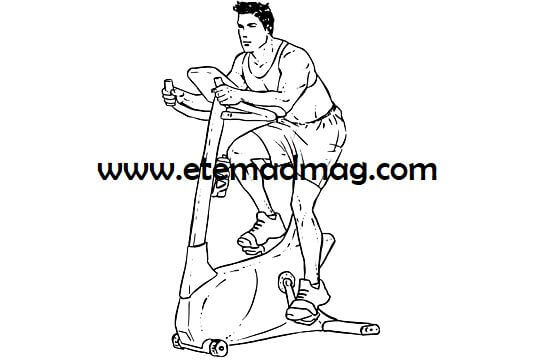 تمرینات بدنسازی مناسب برای شانه و پشت - دوچرخه ثابت (stationary bike)