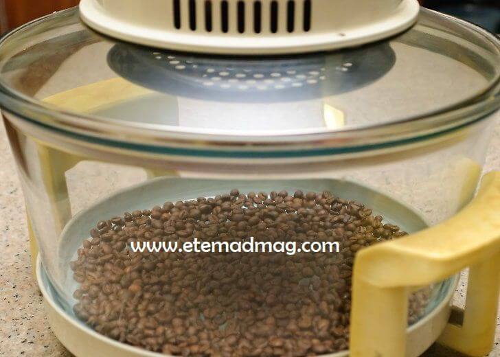 بو دادن قهوه / انواع بو دادن قهوه / طرز بو دادن قهوه / بو دادن قهوه در منزل / بو دادن قهوه خام در خانه / رست قهوه / مراحل رست قهوه / دستگاه بو دادن قهوه / آموزش رست قهوه