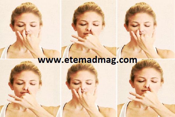 تنفس یک در میان از سوراخ بینی - حرکات عالی یوگا برای تقویت خود سازمان دهی