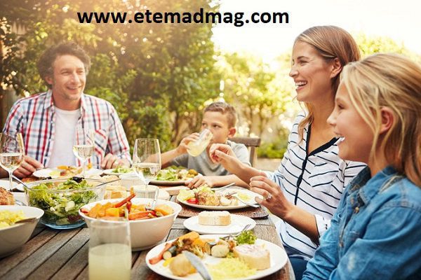 کاهش وزن بدون رژیم و ورزش با خوردن غذا به همراه خانواده